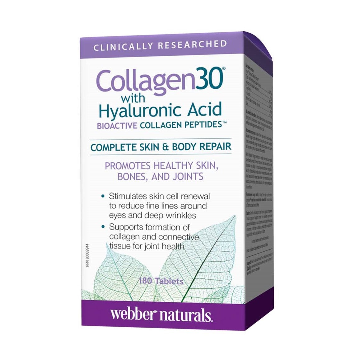 webber-naturals-collagen-30-with-hyaluronic-acid-180tablets