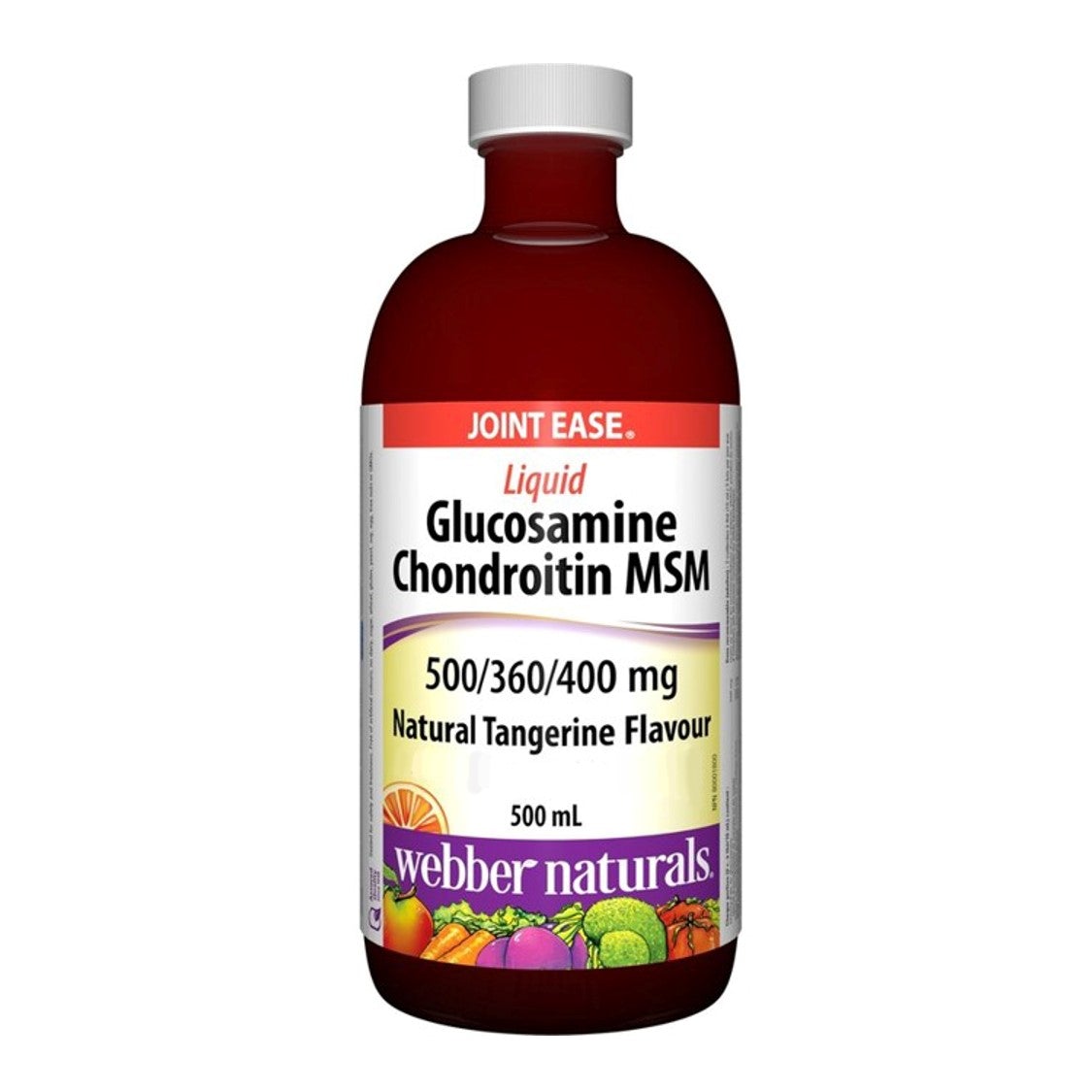 webber-naturals-glucosamine-chondroitin-sulfate-double-strength-500-360-with-msm-liquid-500ml 關節健骨寶三合一 (特強配方) 葡萄糖胺 + 硫酸軟骨素 500/360 +MSM 飲料 500 毫升