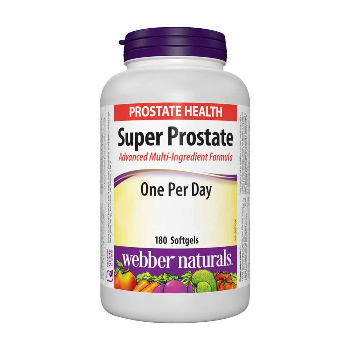webber-naturals-super-prostate-extra-strength-one-per-day-advance-multivitamin-formula-180softgels Webber Naturals 男士超強前列配方 (每日一粒) 超值加量裝 180 粒