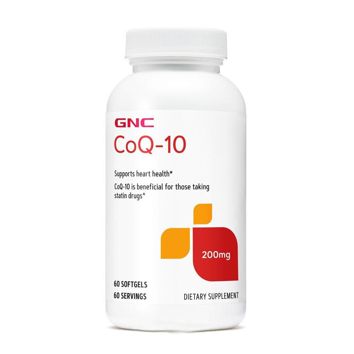 GNC 特強輔酵素 Q10 精華 (200 毫克) 60 膠囊