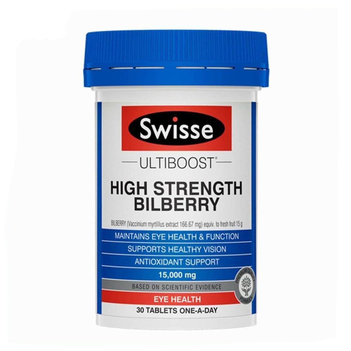 Swisse Ultiboost 明目抗衰老高濃縮山桑子 (歐洲藍莓) 精華 30 粒 (兩種包裝將隨機提供)