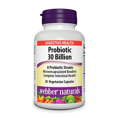 Webber Naturals 特強純天然益生菌 300 億 30 粒