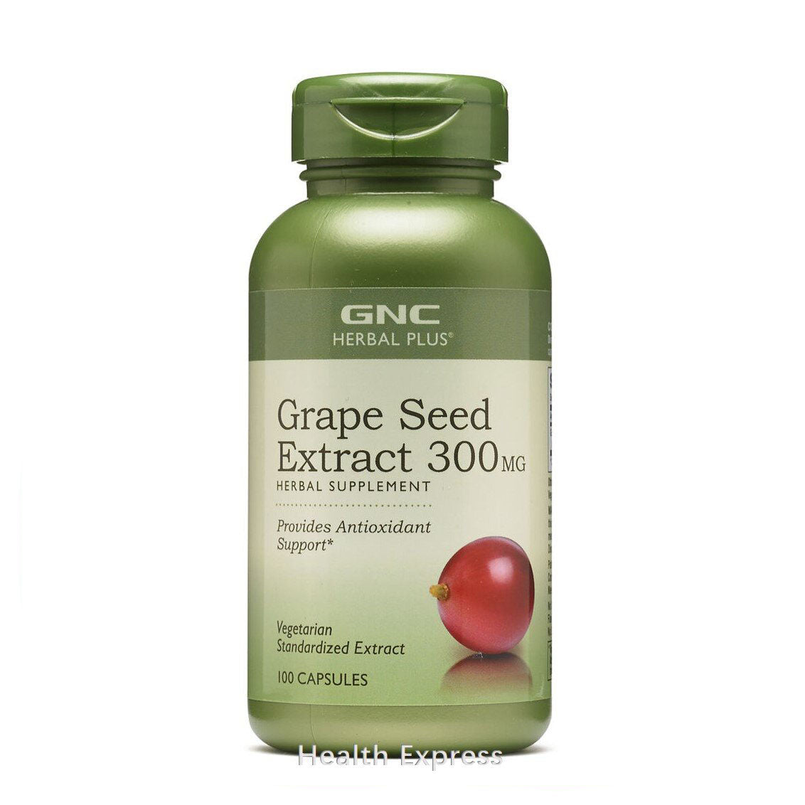 GNC Herbal Plus® 美白抗皺 濃縮葡萄籽精華 (300 毫克) 100 粒裝